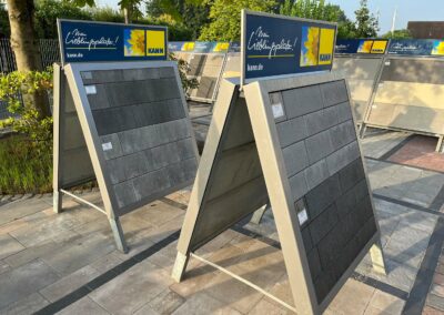 Ausstellung Baustoffe Garten- und Landschaftsbau Feredin Veseli, Kaltenkirchen