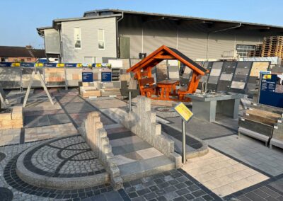 Ausstellung Baustoffe Garten- und Landschaftsbau Feredin Veseli, Kaltenkirchen